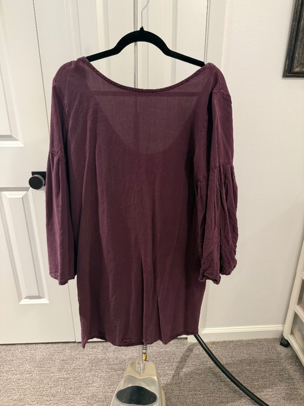 Cloth & Stone by Anthropologie plum dress